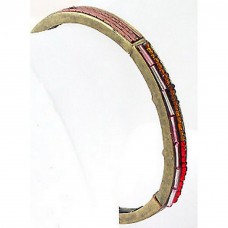 Bracelet – 12 PCS 4-Bar Beaded Stretchable Bracelet - BR-MB6556BB