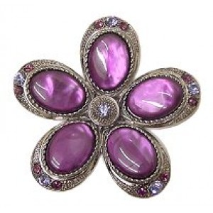 Brooch – 12 PCS Gem Stone Brooches / Pins - BC-0107PL