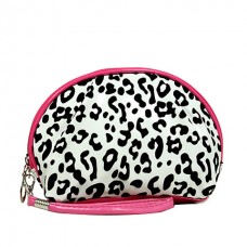 Cosmetic Purse -  12 PCS Leopard Print - BG-402LEWT-FU