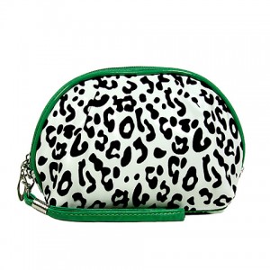 Cosmetic Purse -  12 PCS Leopard Print - BG-402LEWT-GN