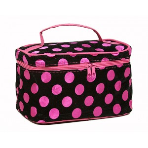 Cosmetic Purse - 12 PCS Polka Dots - BG-407POT-FU