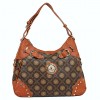 Monogram Satchel - Coffee - BG-1119COF