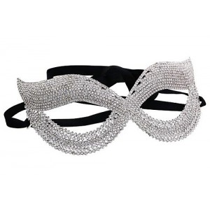 Mask – 12 PCS Crystal Masquerade Mask - MK-71506CR-S