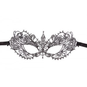 Mask – 12 PCS Venetian Lace Masquerade Mask - MK-71595BD