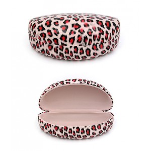 Sunglasses Case - 12 PCS Leopard Print - Pink - GL-A611791313