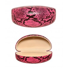 Sunglasses Case - 12 PCS Snake Print - Hot Pink - GL-CW886HPK