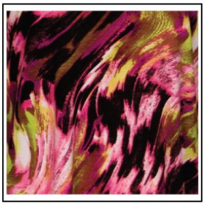 12 PCS Merrow Top with 3/4 Sleeve, Art Print – Pink & Brown - ATP-MT9509