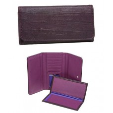 Wallet - 12 pcs Faux Soft Leather Wallet - Dark Silver - WL-190JRPL