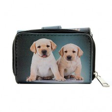 Wallet - 12 pcs Tri-Fold Wallets - Dog Print - WL-197DOG1-5