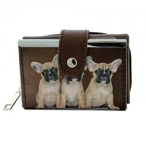 Wallet - 12 pcs Tri-Fold Wallets - Dog Print - WL-197DOG2-5