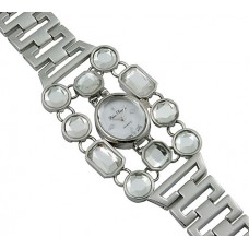 Watch – 12 PCS Lady Watches - Jeweled Design -Clear - WT-L80533CL